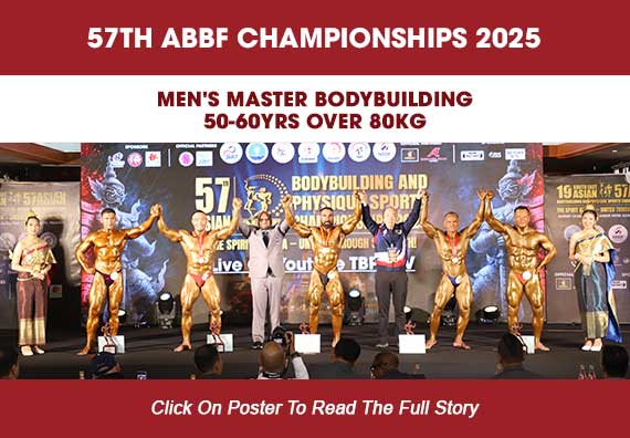 MEN'S MASTER BODYBUILDING 50-60YRS OVER 80KG...